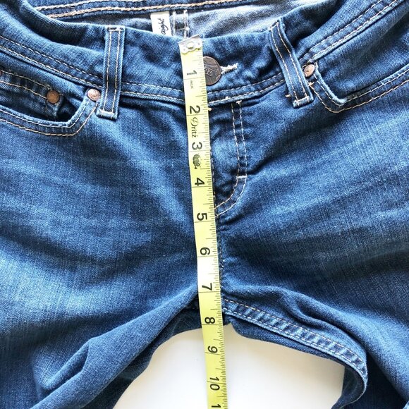 BKE Kate Straight Dark Wash Blue Jeans Womens 26 Short - Picture 10 of 11